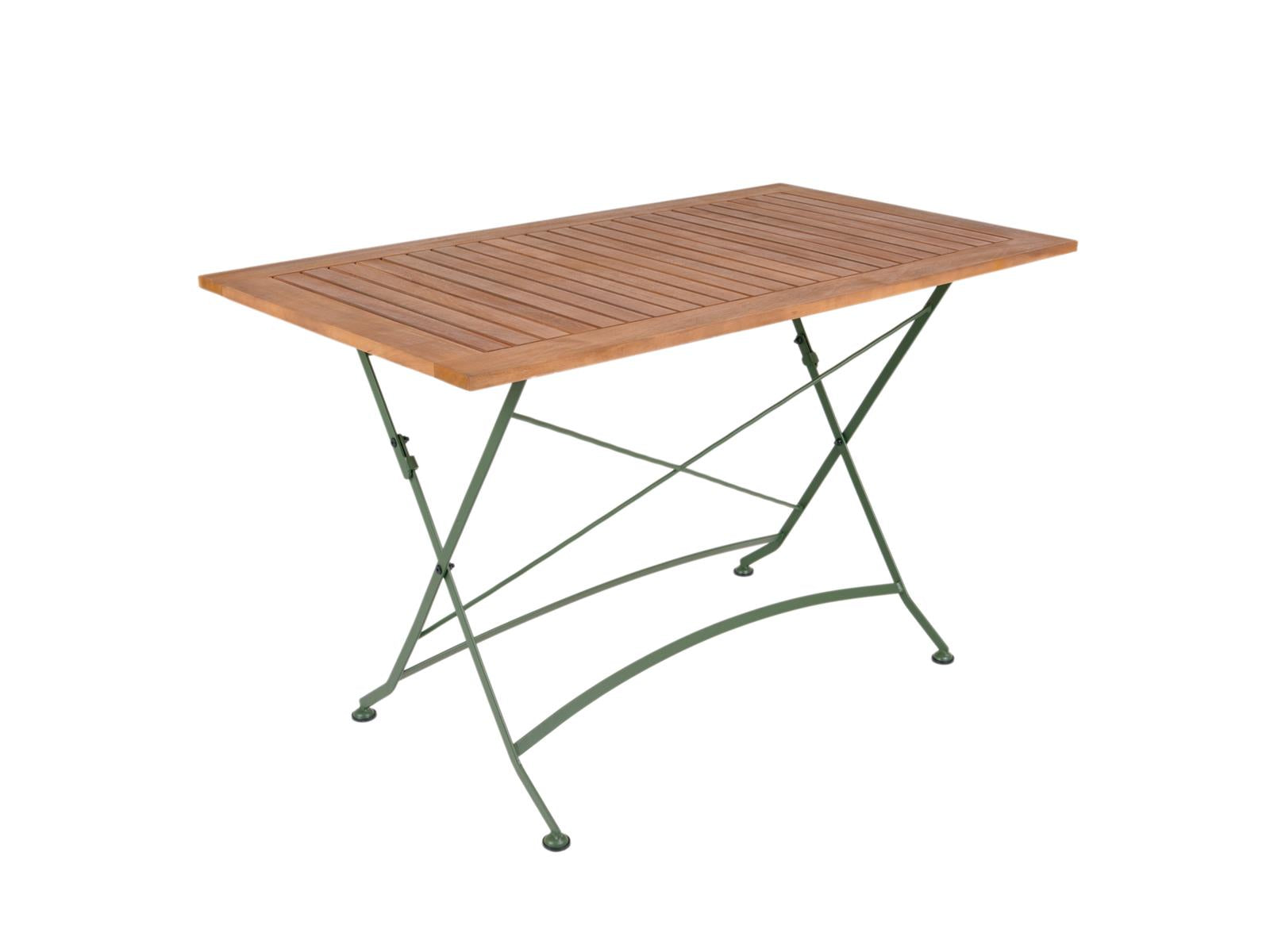 MaximaVida inklapbare tuintafel Toscana 120 x 70 cm olijfgroen - 100%