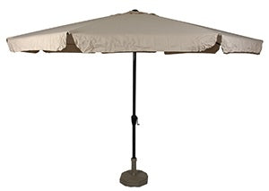Lesli Living push-up parasol Libra – beige – Ø350cm Lesli Living push-up parasol Libra – beige – Ø350cm