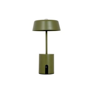 Leitmotiv tafellamp Elemental – groen – Ø12cm