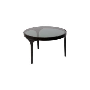 New Routz salontafel Montana medium zwart metaal/glas New Routz salontafel Montana medium zwart metaal/glas