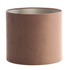 Light & Living lampenkap VELOURS – Ø35x30cm – bruin Light & Living lampenkap VELOURS – Ø35x30cm – bruin