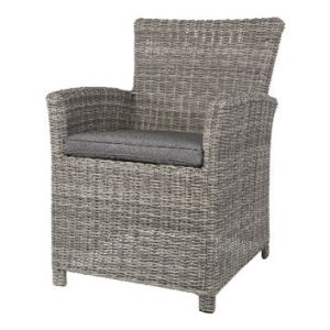 Lesli Living bistrostoel Tropez – grijs – 62x67x89cm – set van 2 Lesli Living bistrostoel Tropez – grijs – 62x67x89cm – set van 2