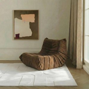 Mrcarpet Vloerkleed Scandinavisch Ivoor wit hoog/laag donna 240 x 340c Mrcarpet Vloerkleed Scandinavisch Ivoor wit hoog/laag donna 240 x 340c
