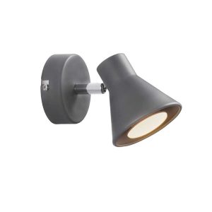 Nordlux Eik Wandlamp – GU10 – Grijs Nordlux Eik Wandlamp – GU10 – Grijs