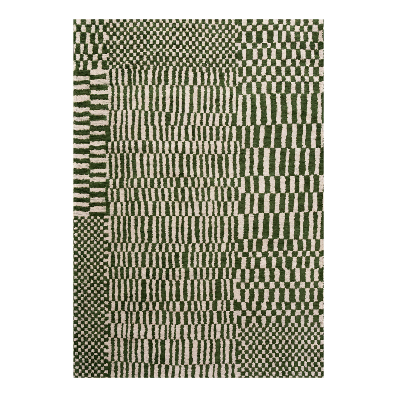 Ecorugs vloerkleed Oasis - groen - 240x340cm