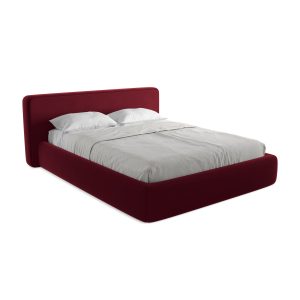 LaMiaSofa Bed met opbergruimte Firenze – velours – bourgondië – 200×22 LaMiaSofa Bed met opbergruimte Firenze – velours – bourgondië – 200×22
