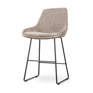 Nolon Nino-Isa Barkruk Bruin – Stof – Zwart Onderstel – 65 cm Nolon Nino-Isa Barkruk Bruin – Stof – Zwart Onderstel – 65 cm