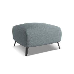 LaMiaSofa Poef Genova – chenille stof – jeans – 65x65x44 LaMiaSofa Poef Genova – chenille stof – jeans – 65x65x44