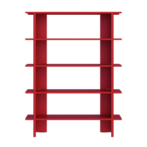 noo.ma HES Boekenkast – Tomato Red noo.ma HES Boekenkast – Tomato Red