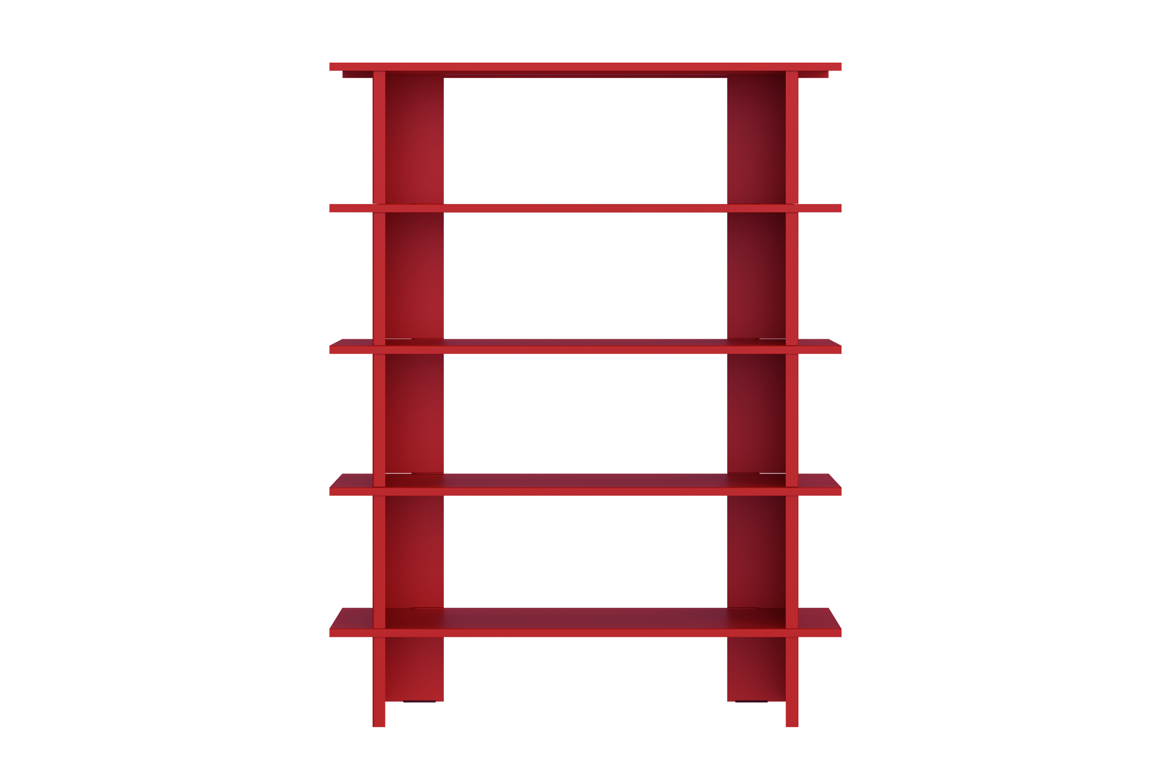 noo.ma HES Boekenkast - Tomato Red