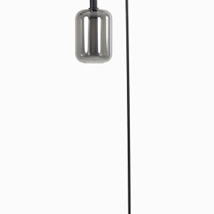 Light & Living vloerlamp LEKAR – 35.5x28x155cm – grijs