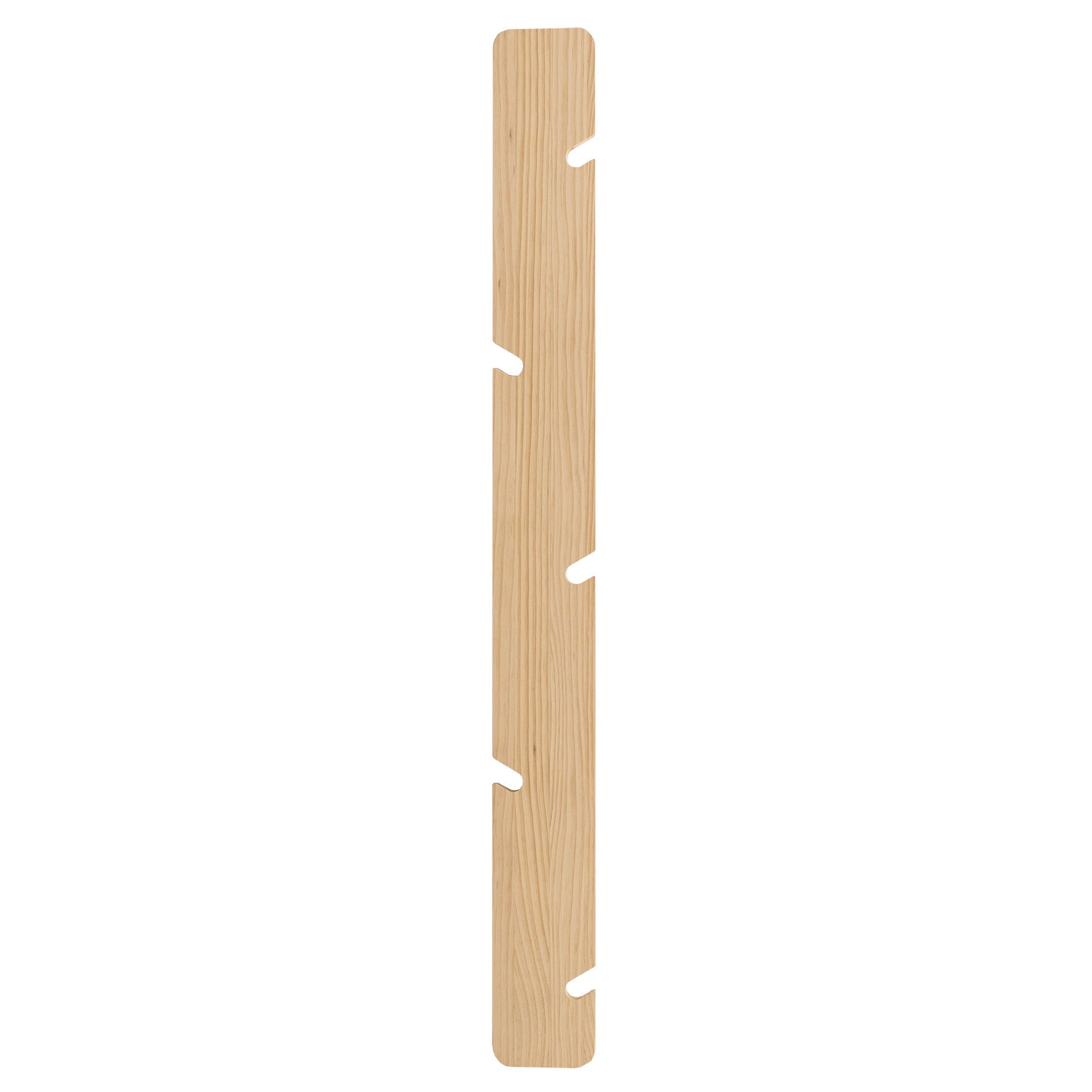 Naan Furniture Wandkapstok Saona - Massief hout gelakt - Natuurlijk -