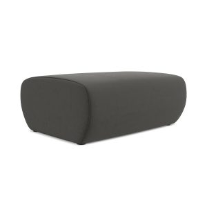 LaMiaSofa Poef Palermo – velours – staal – 100x70x39 LaMiaSofa Poef Palermo – velours – staal – 100x70x39