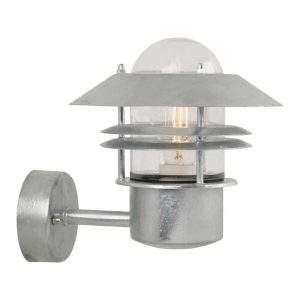 Nordlux Blokhus Wandlamp Buiten Up | E27 | IP54 | Verzinkt | Seaside Nordlux Blokhus Wandlamp Buiten Up | E27 | IP54 | Verzinkt | Seaside