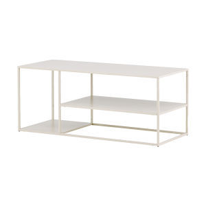 Nest living Jesse Metalen Salontafel met Opbergruimte – Beige Nest living Jesse Metalen Salontafel met Opbergruimte – Beige