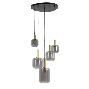Light & Living hanglamp Lekar – brons – Ø66cm Light & Living hanglamp Lekar – brons – Ø66cm