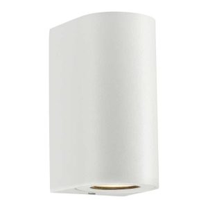 Nordlux Canto Wandlamp Buiten – GU10 – IP44 – Wit – Rond Nordlux Canto Wandlamp Buiten – GU10 – IP44 – Wit – Rond