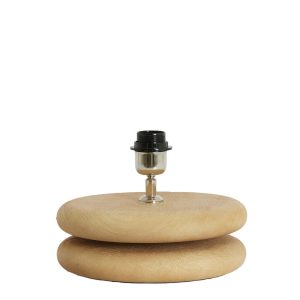 Light & Living lampvoet EBOLI – Ø25×9 cm – bruin Light & Living lampvoet EBOLI – Ø25×9 cm – bruin