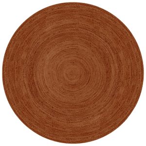 Mrcarpet jute vloerkleed – roest/terracotta – Ø 150cm Mrcarpet jute vloerkleed – roest/terracotta – Ø 150cm