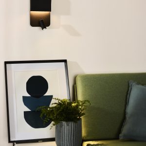 Lucide bedlamp BOXER – Geïntegreerde LED – Zwart Lucide bedlamp BOXER – Geïntegreerde LED – Zwart