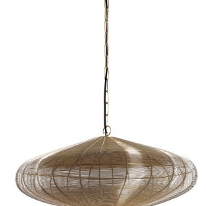 Light & Living hanglamp BAHOTO – goud – Ø60x23cm Light & Living hanglamp BAHOTO – goud – Ø60x23cm