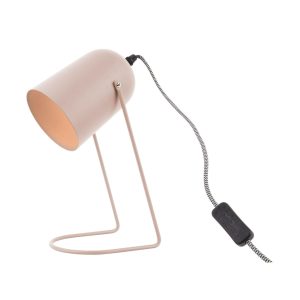 Leitmotiv tafellamp Enchant – roze – 30x18x18cm
