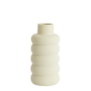 Light & Living vaas Triota – wit – Ø20cm Light & Living vaas Triota – wit – Ø20cm