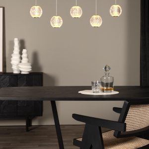 Lucide hanglamp CINTRA – Geïntegreerde LED – Transparant Lucide hanglamp CINTRA – Geïntegreerde LED – Transparant