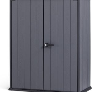 Keter Cortina Alto Tuinkast – 1400L – 140×73,6×170,4cm – Grijs Keter Cortina Alto Tuinkast – 1400L – 140×73,6×170,4cm – Grijs