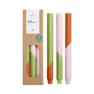 Originalhome dinerkaarsen diagonaal Joy – 30 cm – set van 3 Originalhome dinerkaarsen diagonaal Joy – 30 cm – set van 3