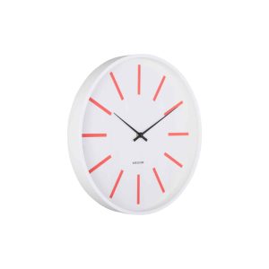 Karlsson wandklok Arruga Retro – rood – Ø40cm Karlsson wandklok Arruga Retro – rood – Ø40cm
