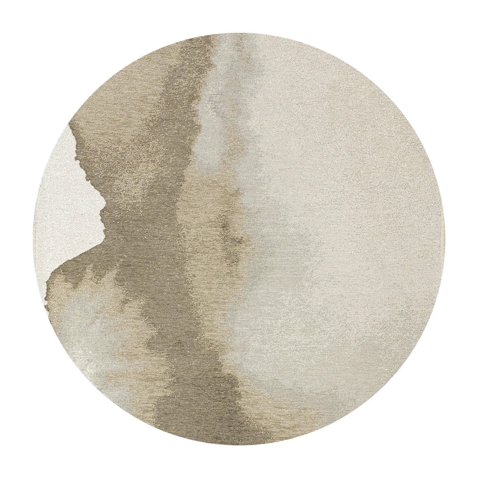Ecorugs vloerkleed Beach - beige - 240x240cm