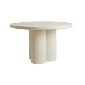 Light & Living eettafel MIZUHO – Ø130x78cm – wit Light & Living eettafel MIZUHO – Ø130x78cm – wit