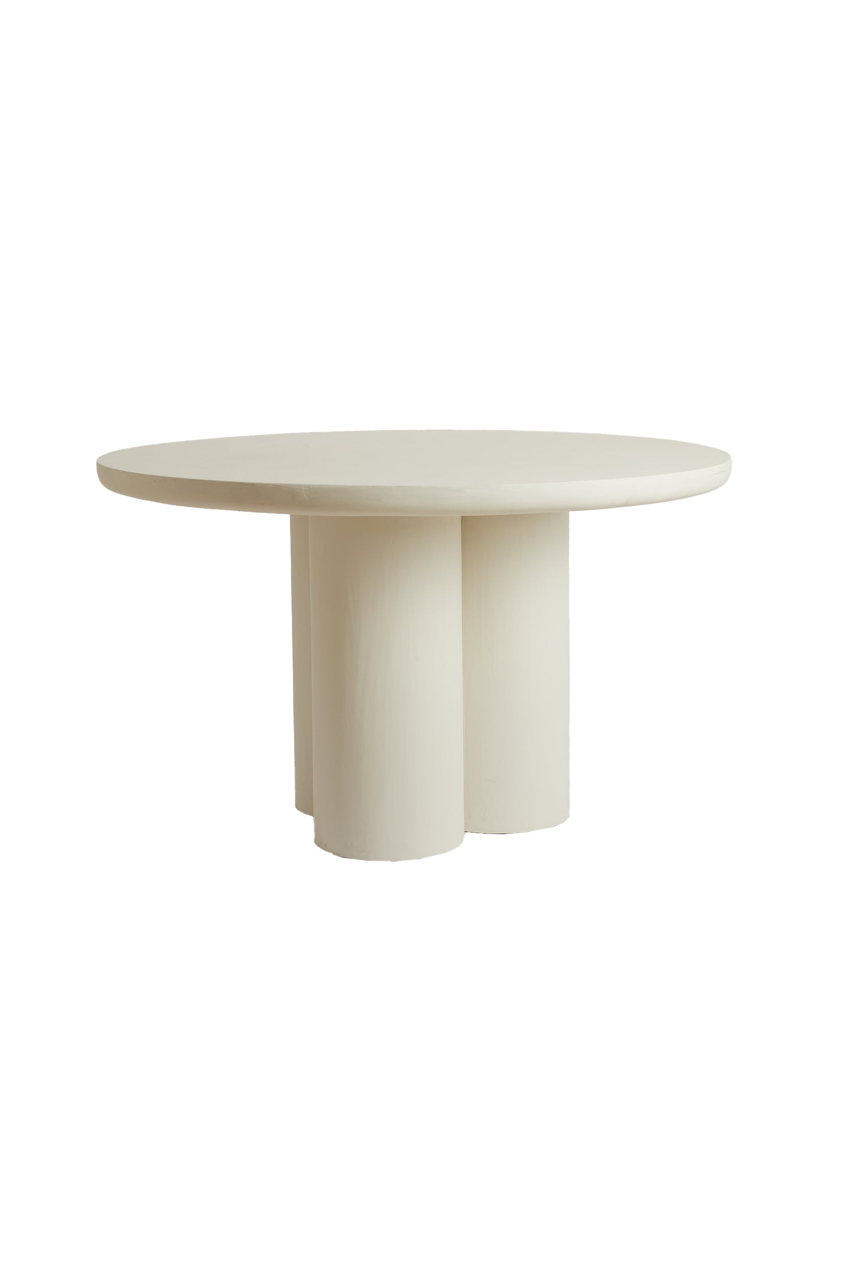 Light & Living eettafel MIZUHO - Ø130x78cm - wit