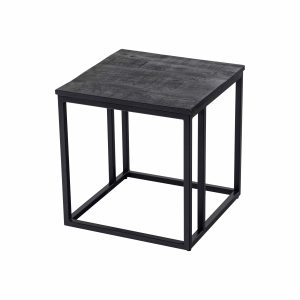 Kick bijzettafel Anna 45x45cm – Zwart Kick bijzettafel Anna 45x45cm – Zwart
