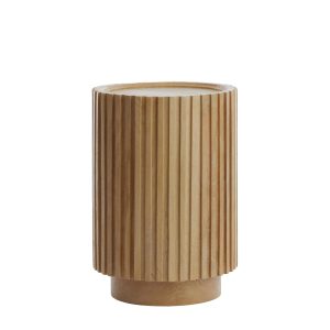 Light & Living bijzettafel Kiyose – bruin – Ø33cm Light & Living bijzettafel Kiyose – bruin – Ø33cm