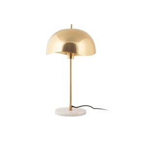 Leitmotiv tafellamp Waved Dome – goud – Ø30cm Leitmotiv tafellamp Waved Dome – goud – Ø30cm