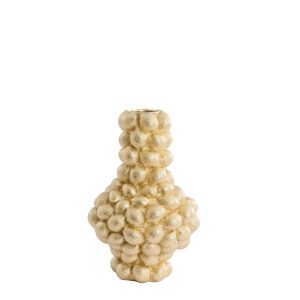 Light & Living vaas Lemon – goud – Ø27.5cm Light & Living vaas Lemon – goud – Ø27.5cm