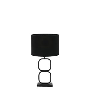 Light & Living tafellamp Lutika/Livigno – zwart, zwart – 30x30x67cm Light & Living tafellamp Lutika/Livigno – zwart, zwart – 30x30x67cm