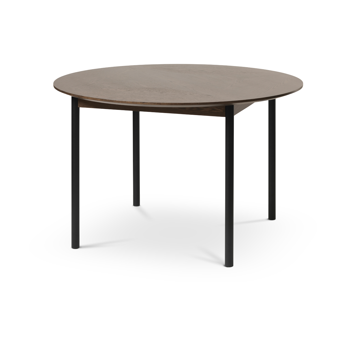 Olivine Vanja Ronde Houten Eettafel Ø120 cm - Donkerbruin
