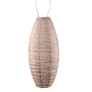 Lumiz solar lampion – bazaar long oval – 20 cm – roze Lumiz solar lampion – bazaar long oval – 20 cm – roze