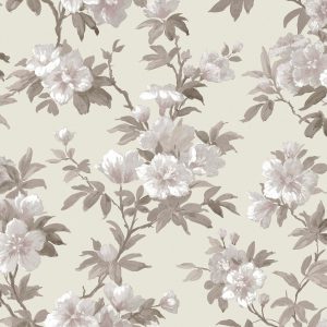 Laura Ashley Vliesbehang – Rosamund Naturel Laura Ashley Vliesbehang – Rosamund Naturel