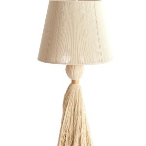 Light & Living tafellamp ESPINO – Ø31x58cm – wit