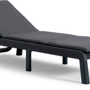 Keter Mallorca Ligbed – inclusief kussen – 187.5x58x29cm – Antraciet Keter Mallorca Ligbed – inclusief kussen – 187.5x58x29cm – Antraciet