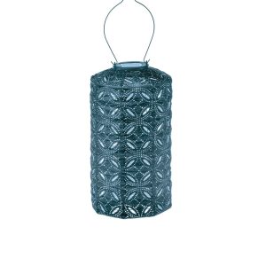 Lumiz solar lampion – mandela cylinder – 18 cm – petrol Lumiz solar lampion – mandela cylinder – 18 cm – petrol