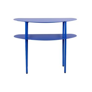Leitmotiv side table Cool Retro – blauw – 90x28x72.5cm Leitmotiv side table Cool Retro – blauw – 90x28x72.5cm