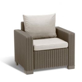 Allibert California loungestoel cappuccino – 83 x 68 x 71,5 (per 2 stuks)