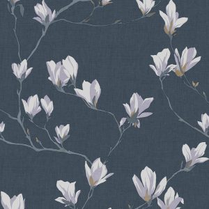 Laura Ashley Vliesbehang – Magnolia Grove Dusky Seaspray – 10mx52cm Laura Ashley Vliesbehang – Magnolia Grove Dusky Seaspray – 10mx52cm