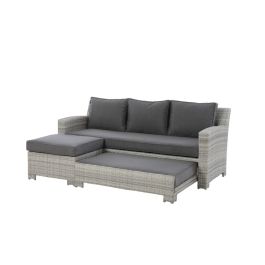 Loungeset "Luna" wicker – 3-persoons