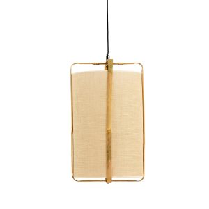 Light & Living hanglamp Sendai – zand – Ø42cm Light & Living hanglamp Sendai – zand – Ø42cm